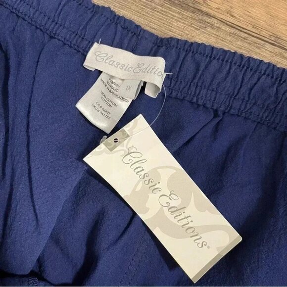 💕Classic edition  pullover Capri pants NWT 1x - Picture 9 of 9